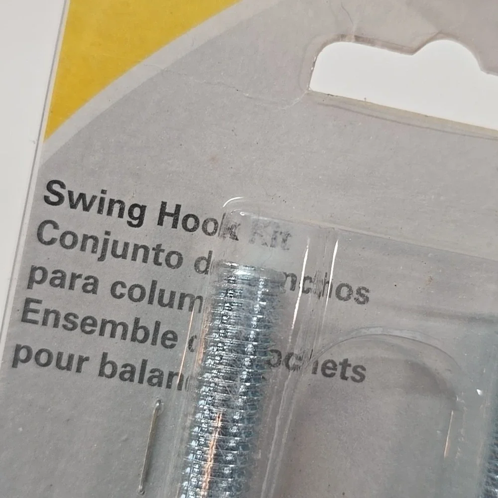 National Hardware N264-077, Swing Hook Kit, 2 Hooks & Hardware